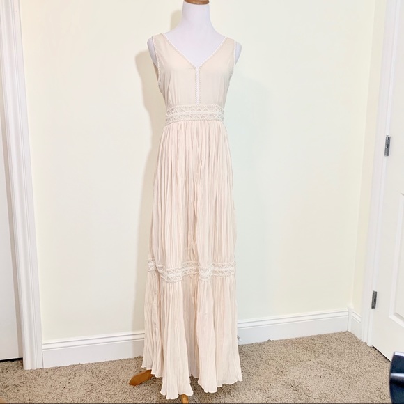 maxi dress massimo dutti